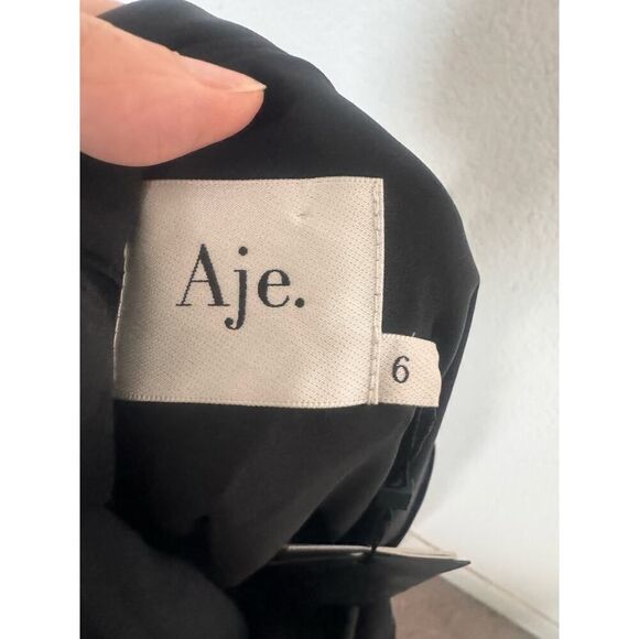 AJE Ursula Midi Dress black AU6/US2 - Picture 12 of 12